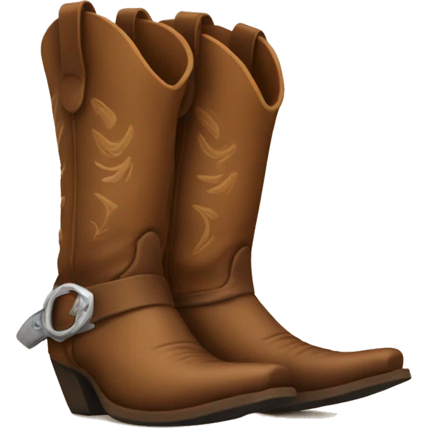 cowboy boots emoji