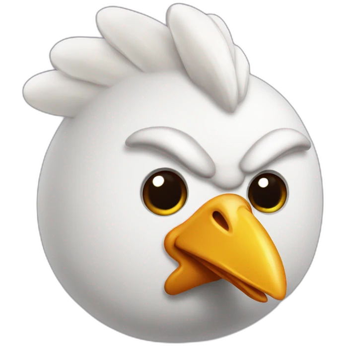 Starship Chicken emoji