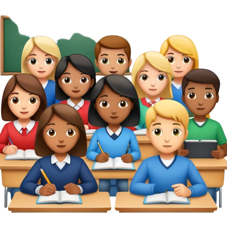 diversity in the classroom emoji