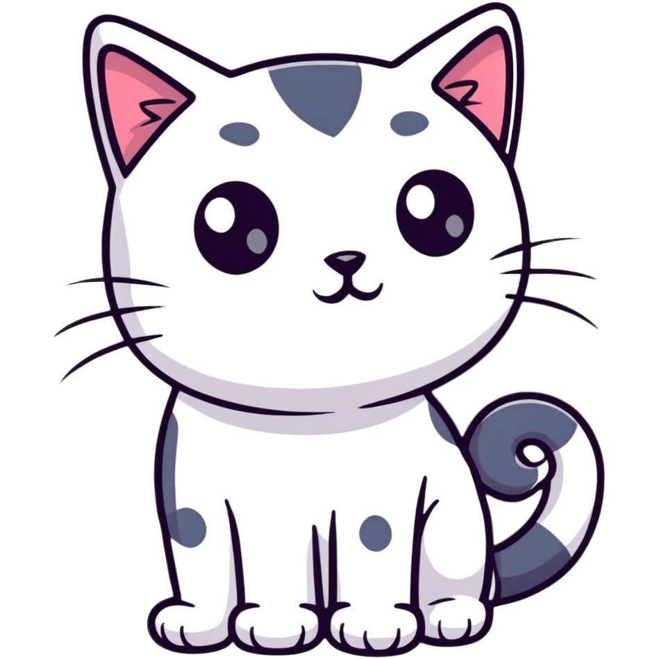 sparkly cat emoji