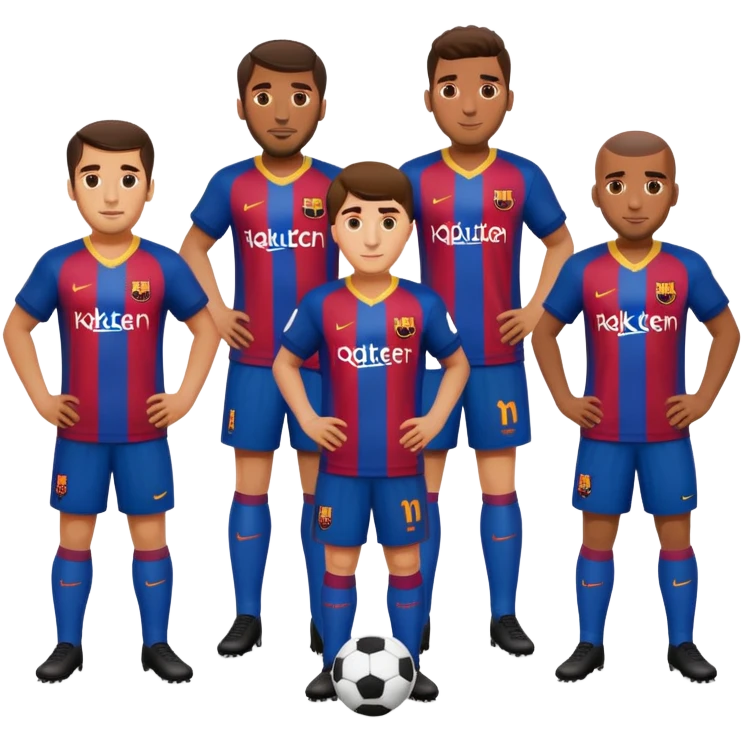 Barcelona champions emoji