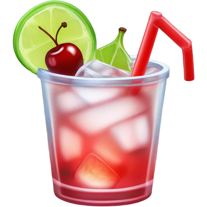 ICE drinks cherry limeade flavor emoji