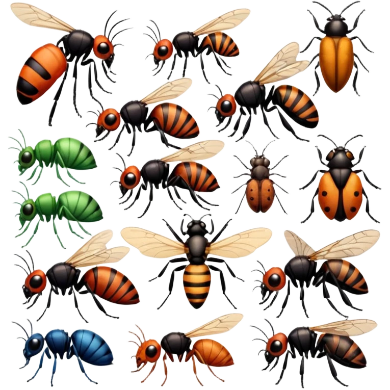 🧩🦂🕷️🕸️🐚🐌🐜🦗🪲🦟🪳🪰🐝🐞🦋🐛🪱 emoji