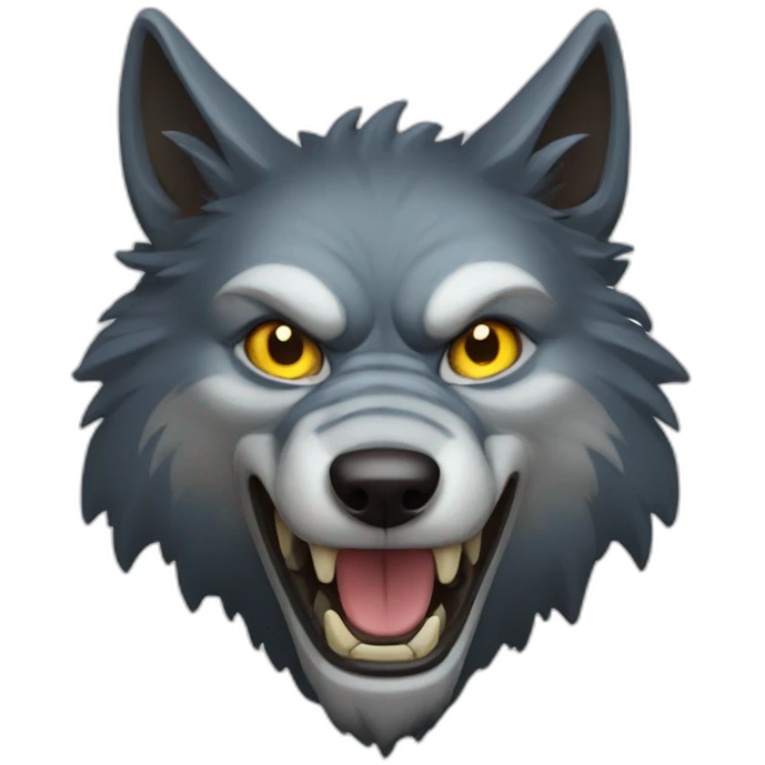 Loup garou emoji
