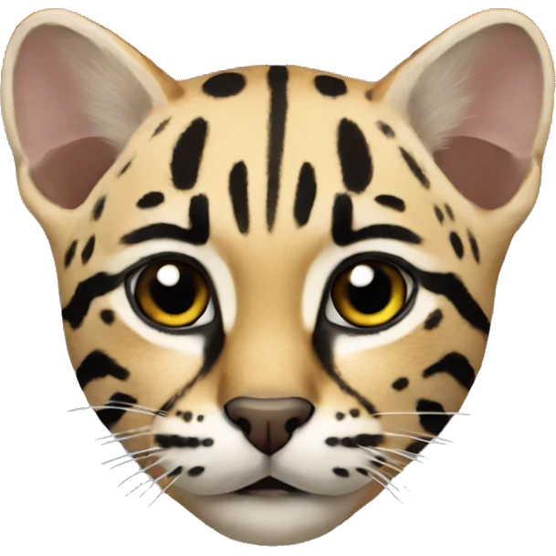 ocelot realistic emoji