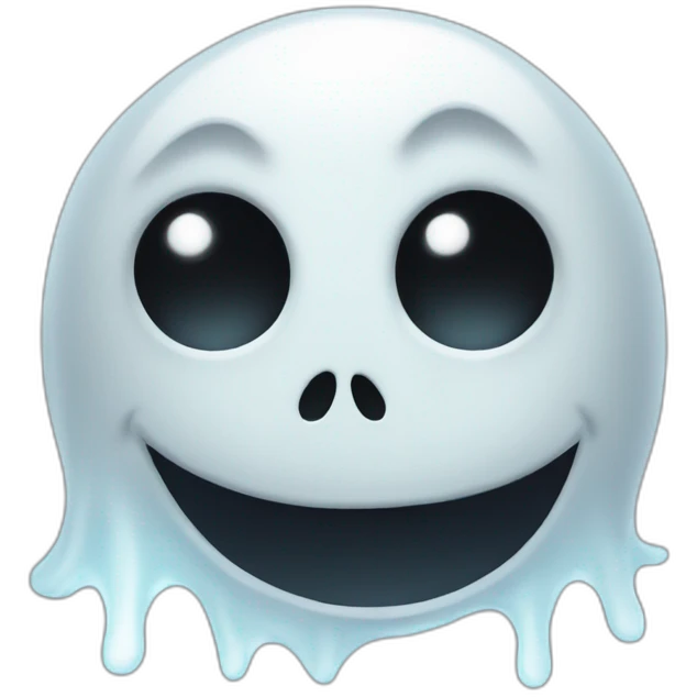 playful ghost emoji