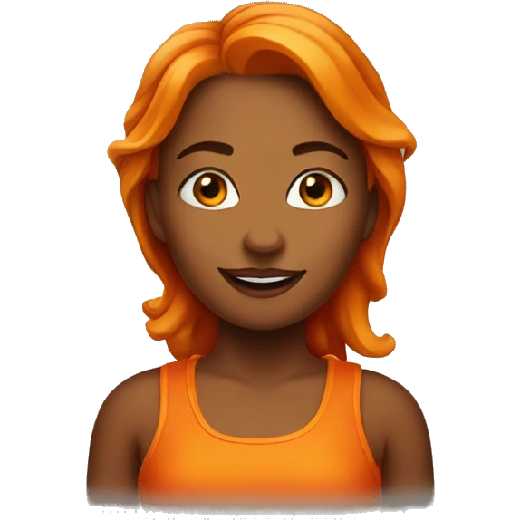 hot cheeto girl emoji