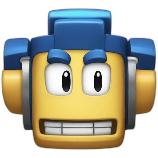 bass from mega man laugh emoji
