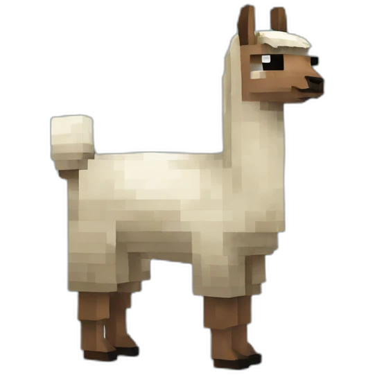 Lama minecraft emoji