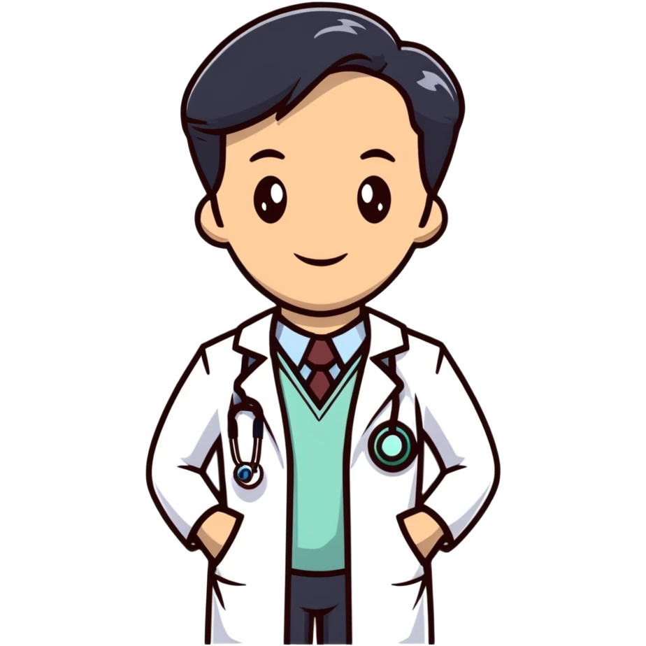 friendly doctor emoji