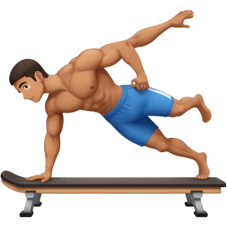 latin guy doing a planche emoji