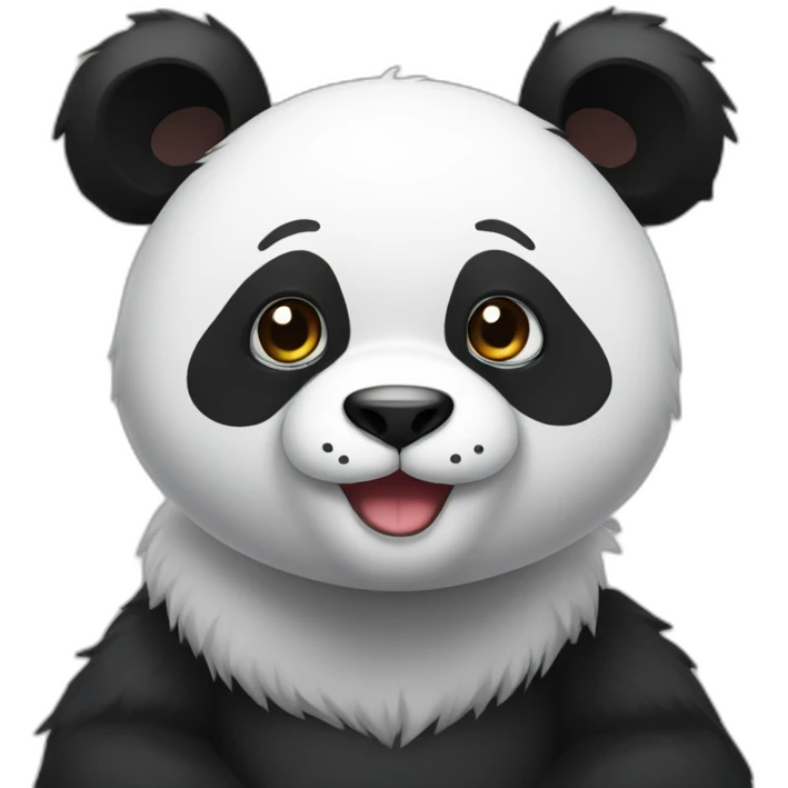 Anime panda emoji