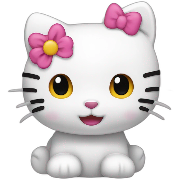 Hello kitty emoji