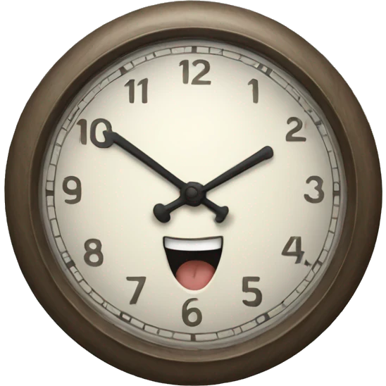 clock emoji