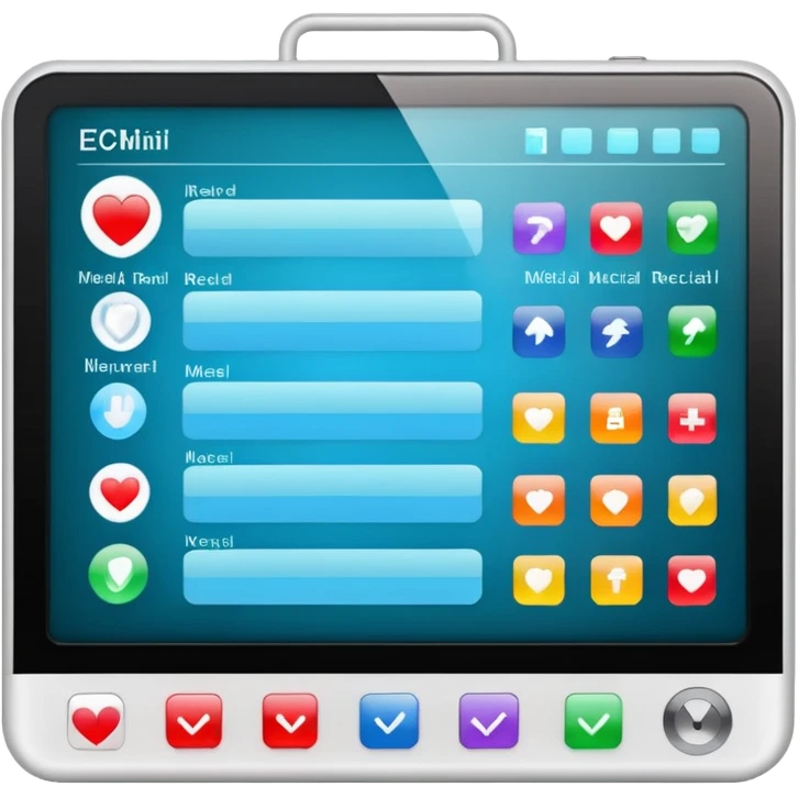 electronic medical record emoji