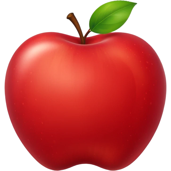 Juicy apple emoji