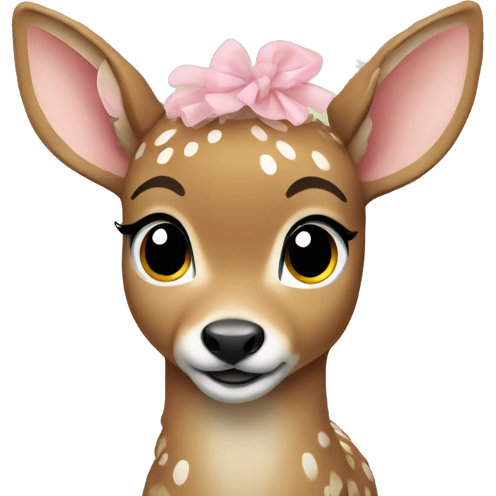 fawn wearing tutu emoji