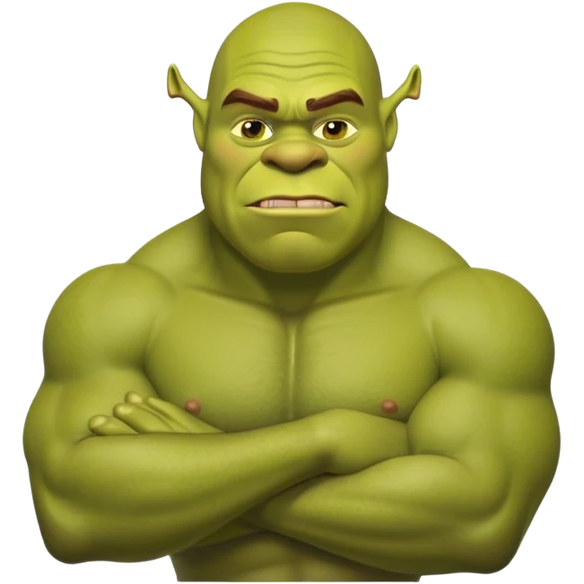 Shrek musculine  emoji