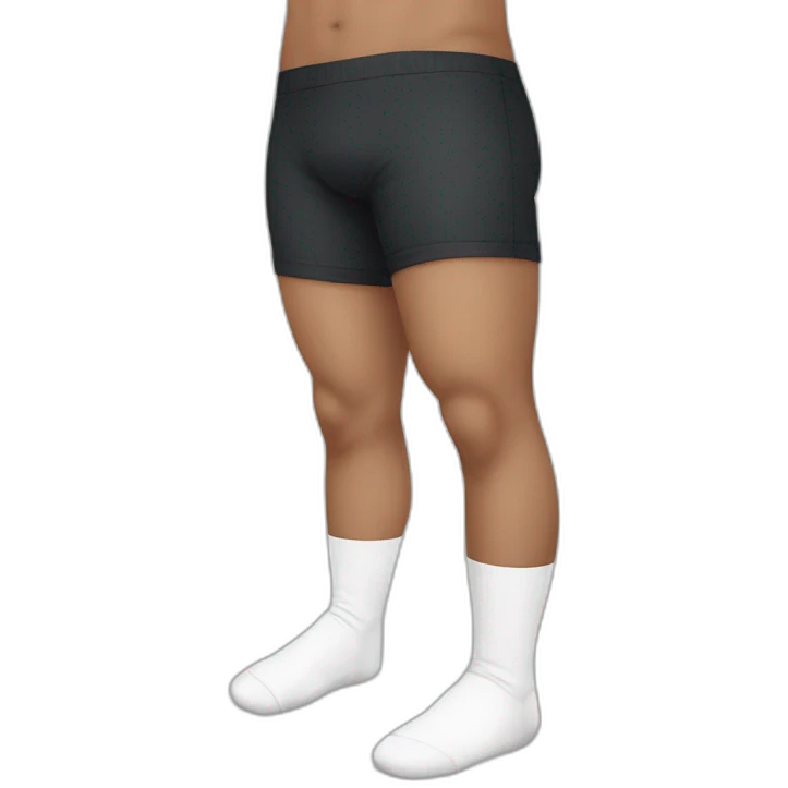 butt-white-socks emoji