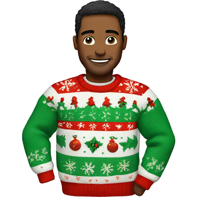 christmas sweater emoji