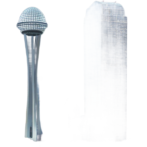Dallas skyline at night  emoji