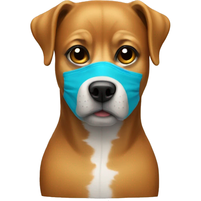 dog with ski mask  emoji