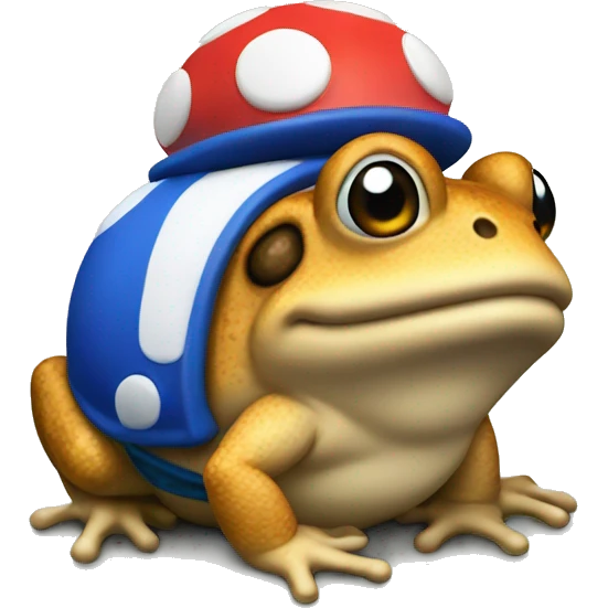 Toad from Mario  emoji