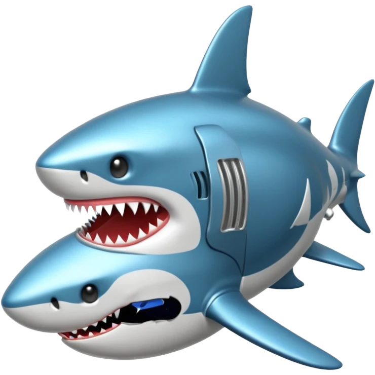 astronaut shark emoji