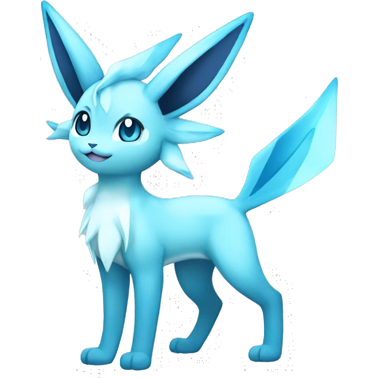 Glaceon-Vaporeon full body emoji