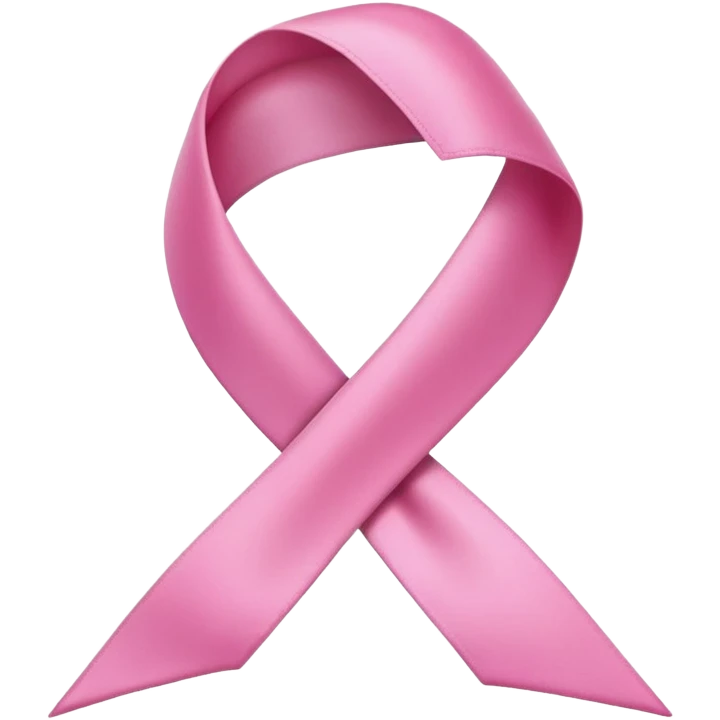pink back ribbon  emoji