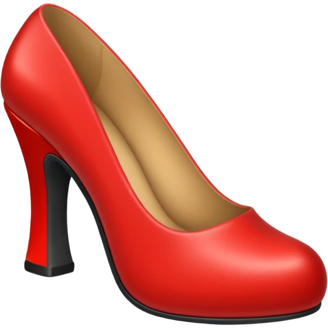 red shoe emoji