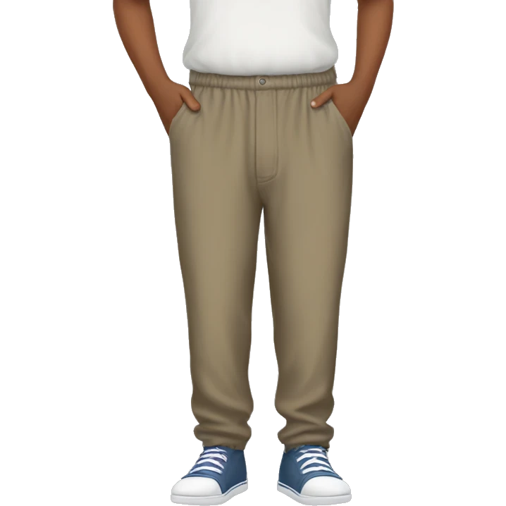 Pantalón baggy  emoji