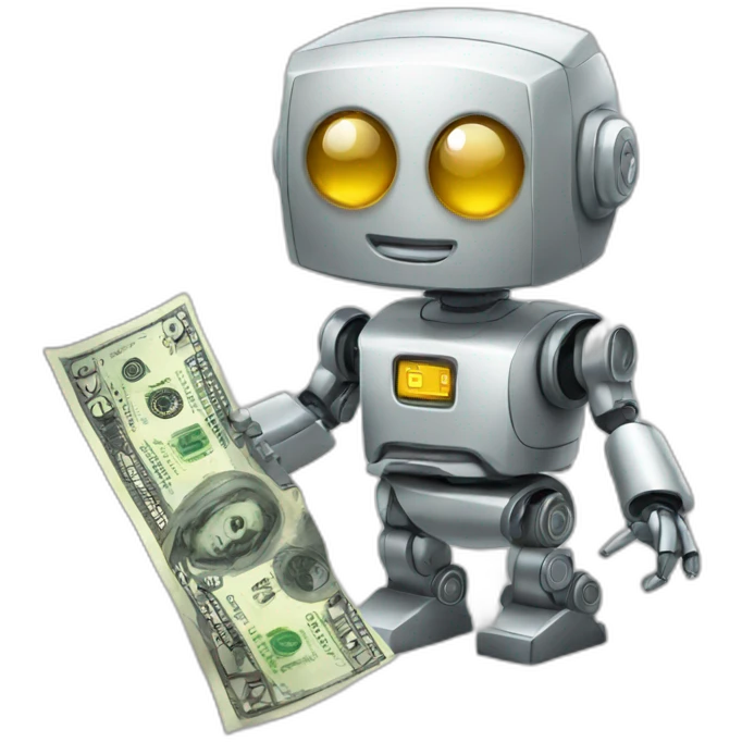 robot money emoji