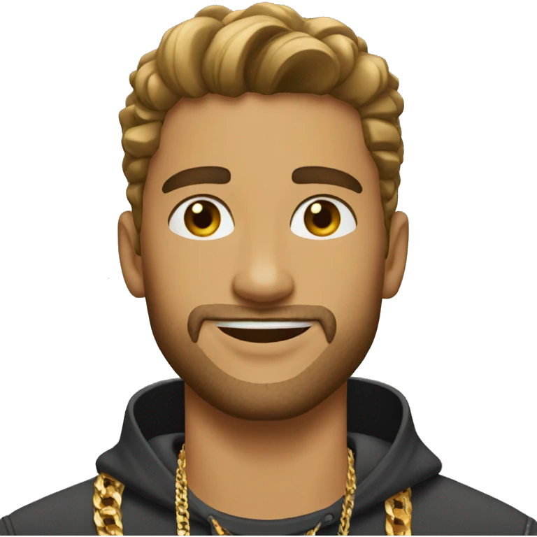 "cool guy selfie with jewelry" emoji