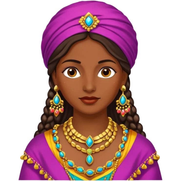 Bandera gitana emoji