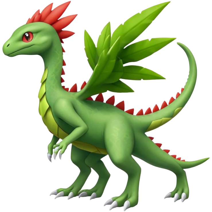 Sceptile-Inteleon-Pokémon-Fakémon-creature emoji