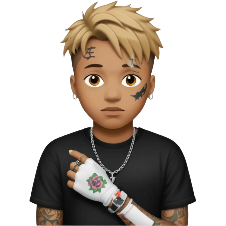 Juice wrld face emoji