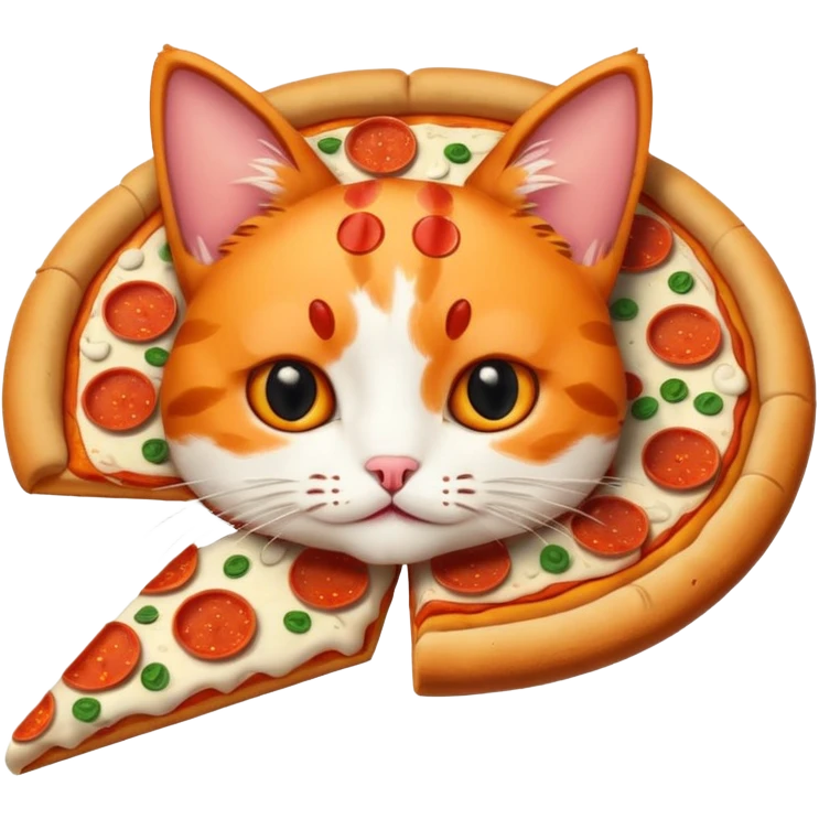 Pizza cat emoji