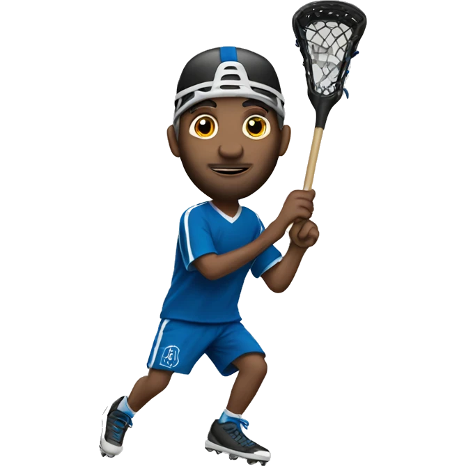 Jew playing lacrosse emoji