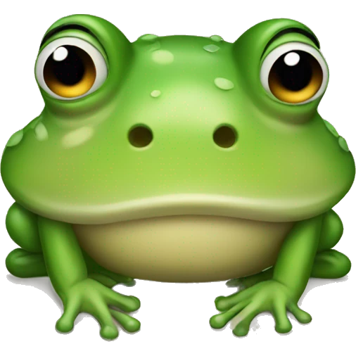 Frog sad emoji