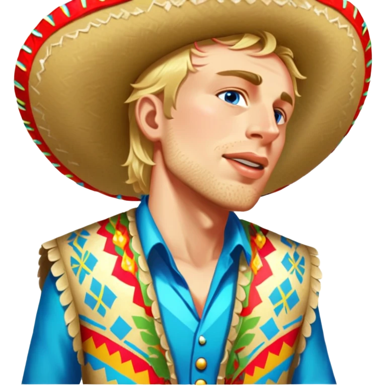 Fiestero with Sombrero emoji