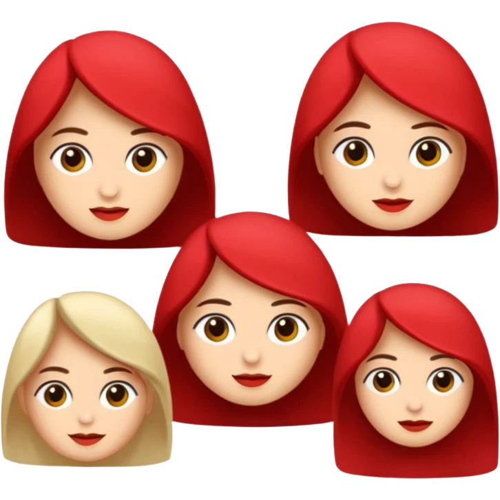 Uzun kirpikli koreli güzeller güzeli bir kadın emoji