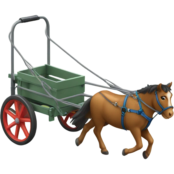 harness cart emoji