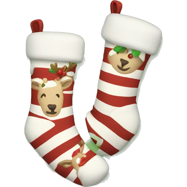 Christmas socks  emoji