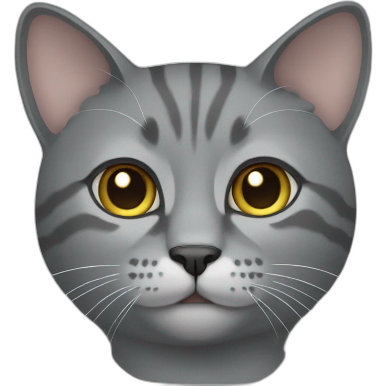 gray cat emoji