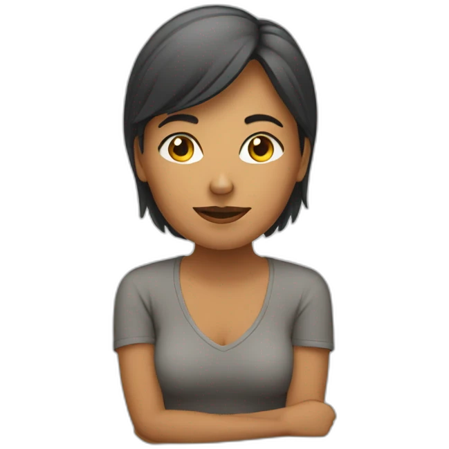 women sitting emoji