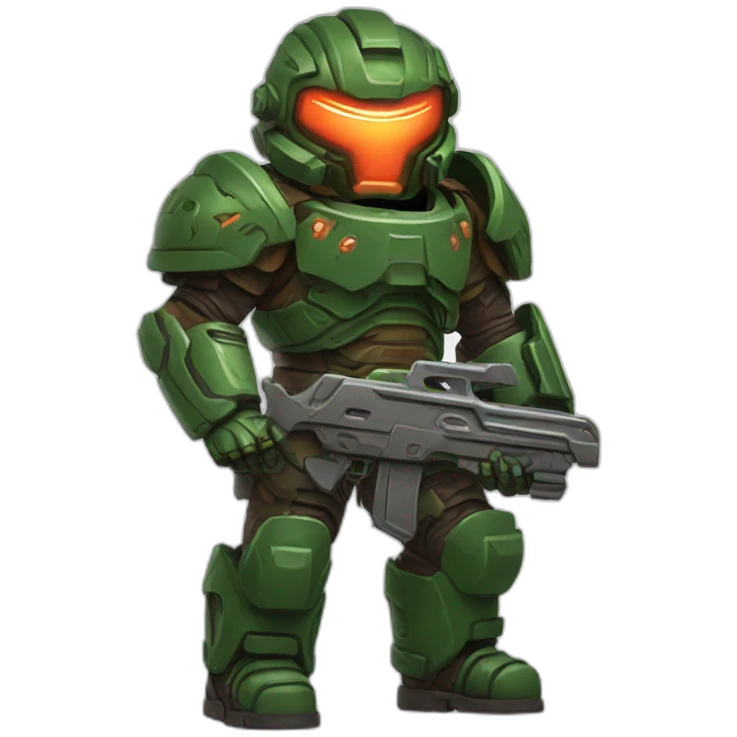 Logo Doom slayer emoji