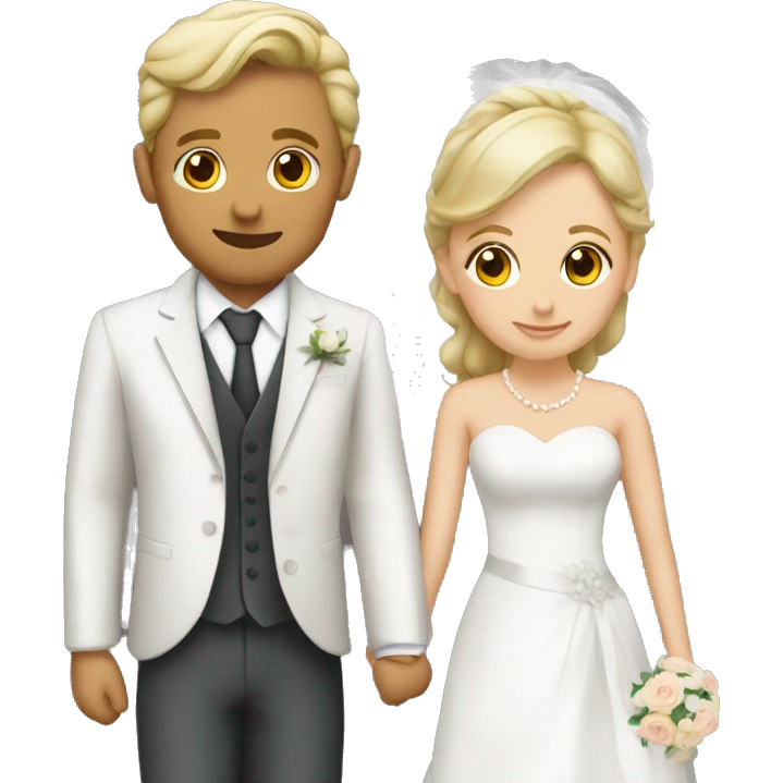 a wedding emoji
