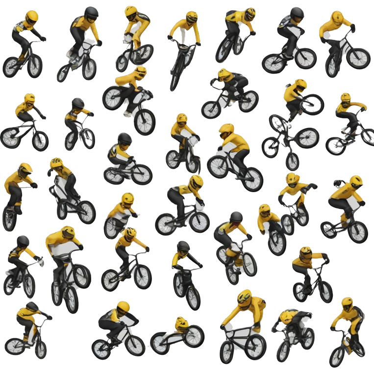 bmx race emoji