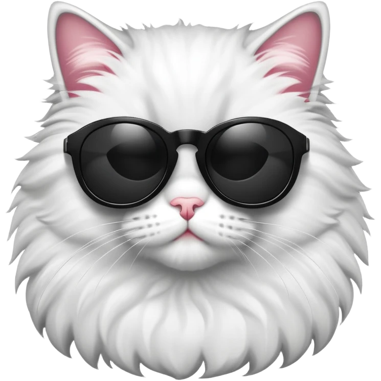 Cat wearing sunglasses emoji